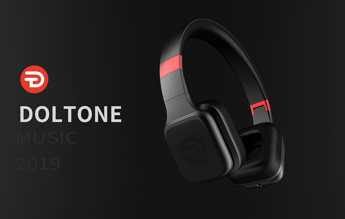 一款非常漂亮的國外無線藍(lán)牙耳機(jī)產(chǎn)品外觀設(shè)計(jì)