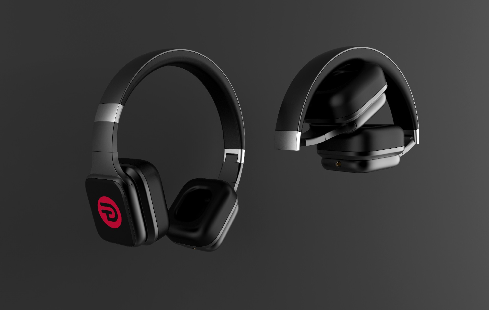 一款非常漂亮的國外無線藍(lán)牙耳機(jī)產(chǎn)品外觀設(shè)計(jì)